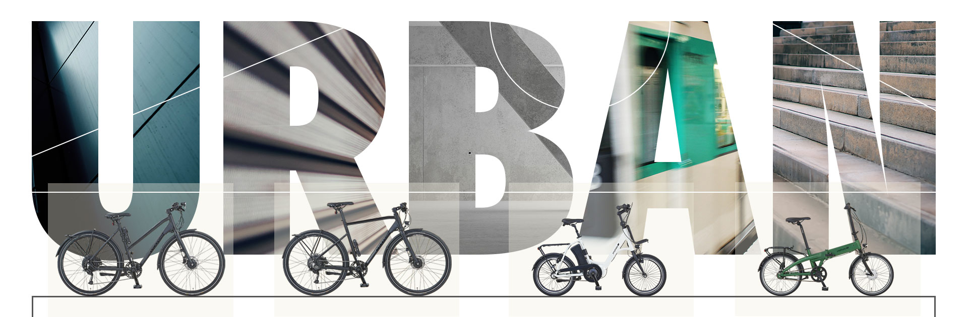 Urban E-Bikes von Prophete